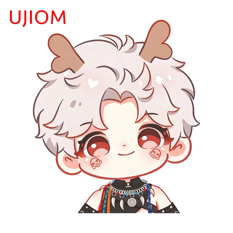 UJIOM Love And Deepspace Sylus Lovely Boy Graffiti Wall Sticker Unique Sunscreen Adhesive Decal Exquisite Wallpapers For Kids