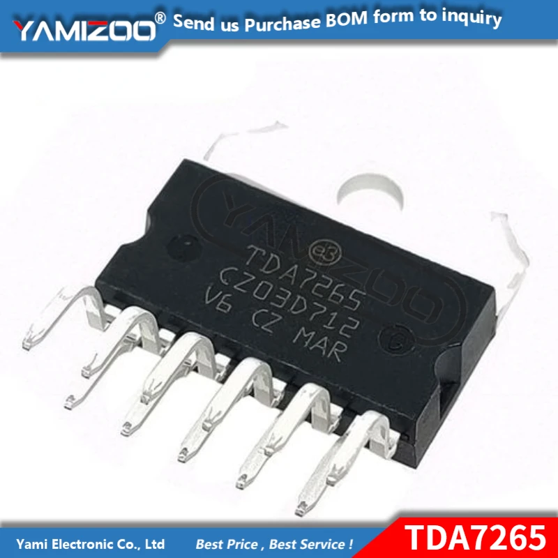 2pcs TDA7265 TDA7265A ZIP TDA7294 TDA7294V ZIP TDA7256 TDA7269A TDA7269 TDA7292 TDA7293 TDA7297 TDA7375 TDA7377 TDA7379 TDA7495