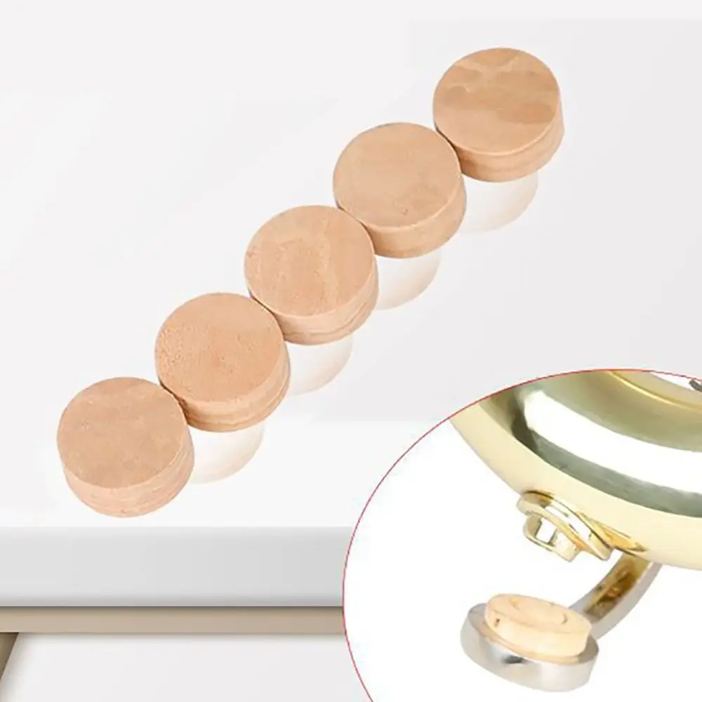 5Pcs Cork Saxophone Cork Mats Strong Water Absorption Repair Parts Trumpet Cork Plug Wind Instrument Parts Trombone Cork plug