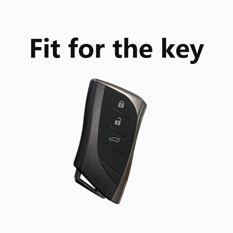 Grey TPU for Lexus UX NX ES UX200 UX250h ES200 ES300h ES350 US200 US260h US RC LX GX IS RX Remote Car Key Case Cover Fob Holder