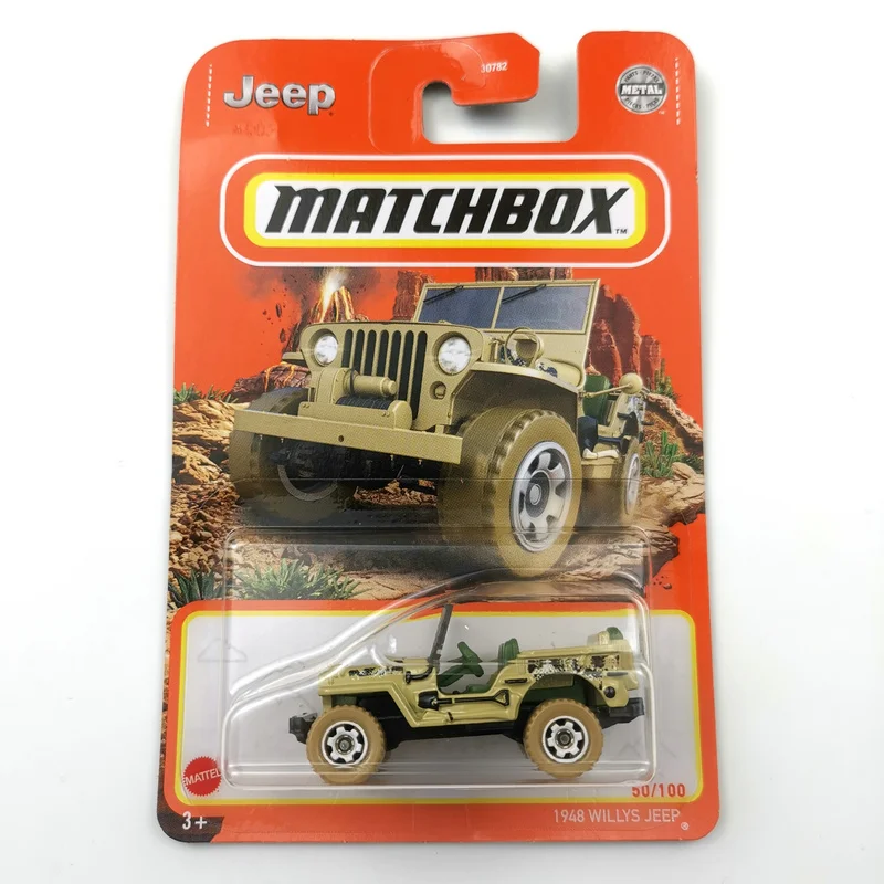 

Matchbox 1:64 1948 WILLYS JEEP 2022 -50 alloy Die-cast Collection Model Car Toy gift Vehicles