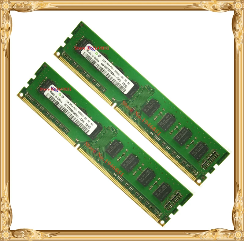 Pamięć stacjonarna DDR3 4GB 2x2GB 1333MHz PC3-10600U PC RAM 2G 4G 10600 1333 240pin