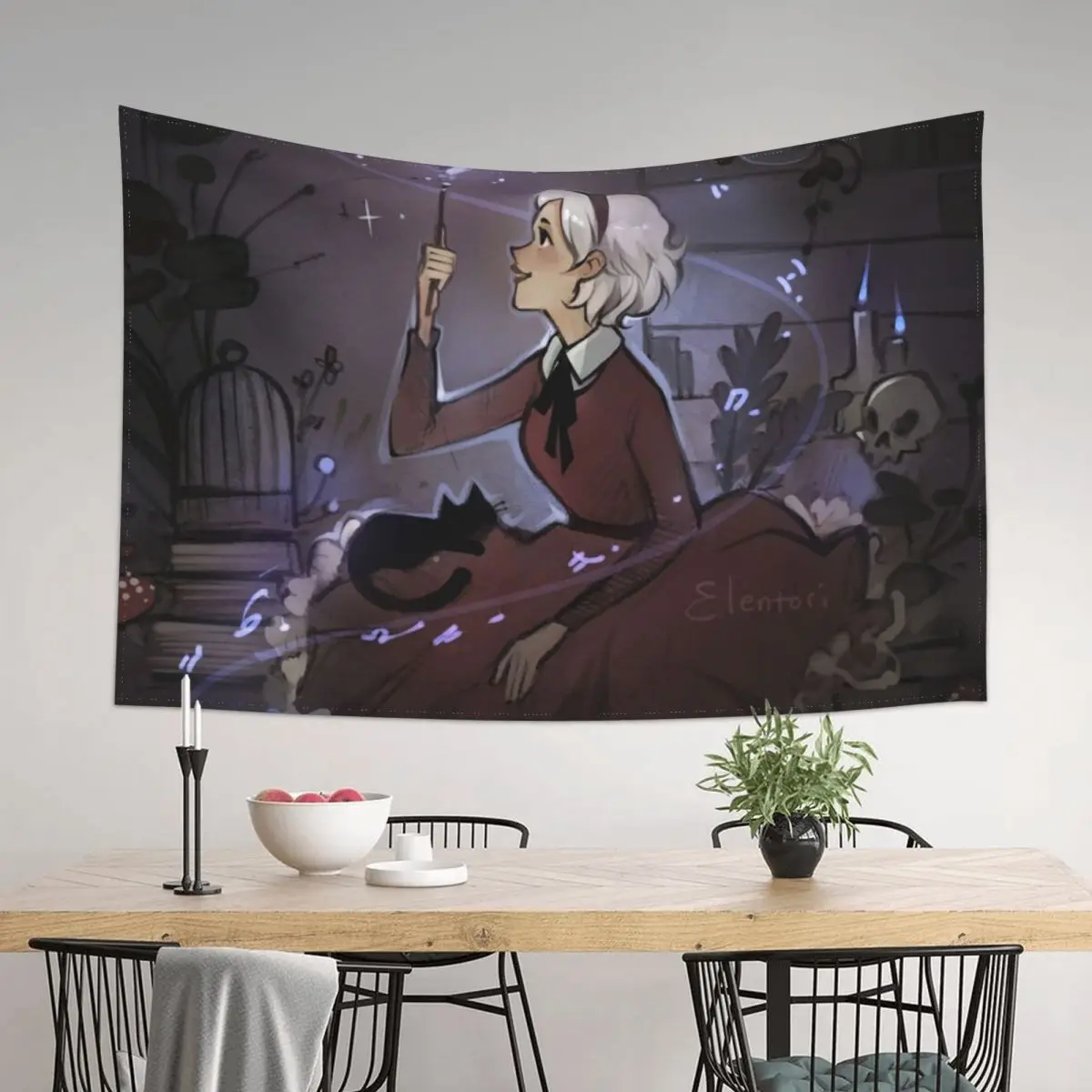 

Black Magic Tapestry Things To Decorate The Room Decoration For Rooms Wall Coverings Tapestry