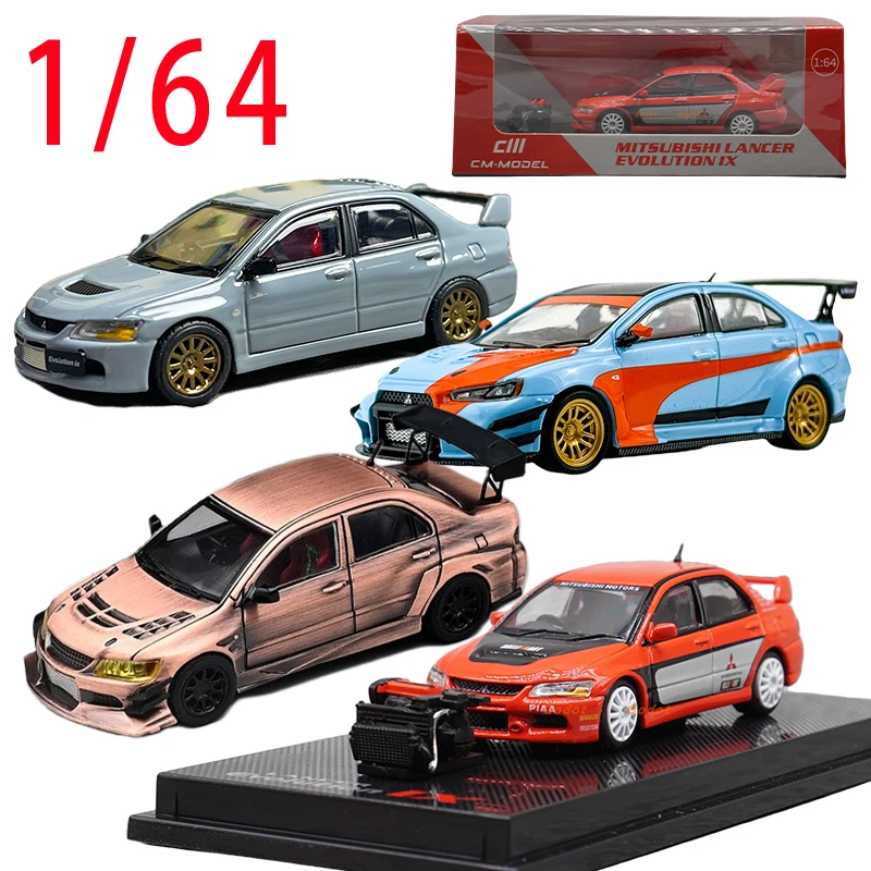

CM Модель 1/64 Mitsubishi Varis Lanser EVO X 10th LBWK Coupe Модель из сплава Mitsubishi Lanser EVO X Игрушечная модель автомобиля Игрушки для мальчиков