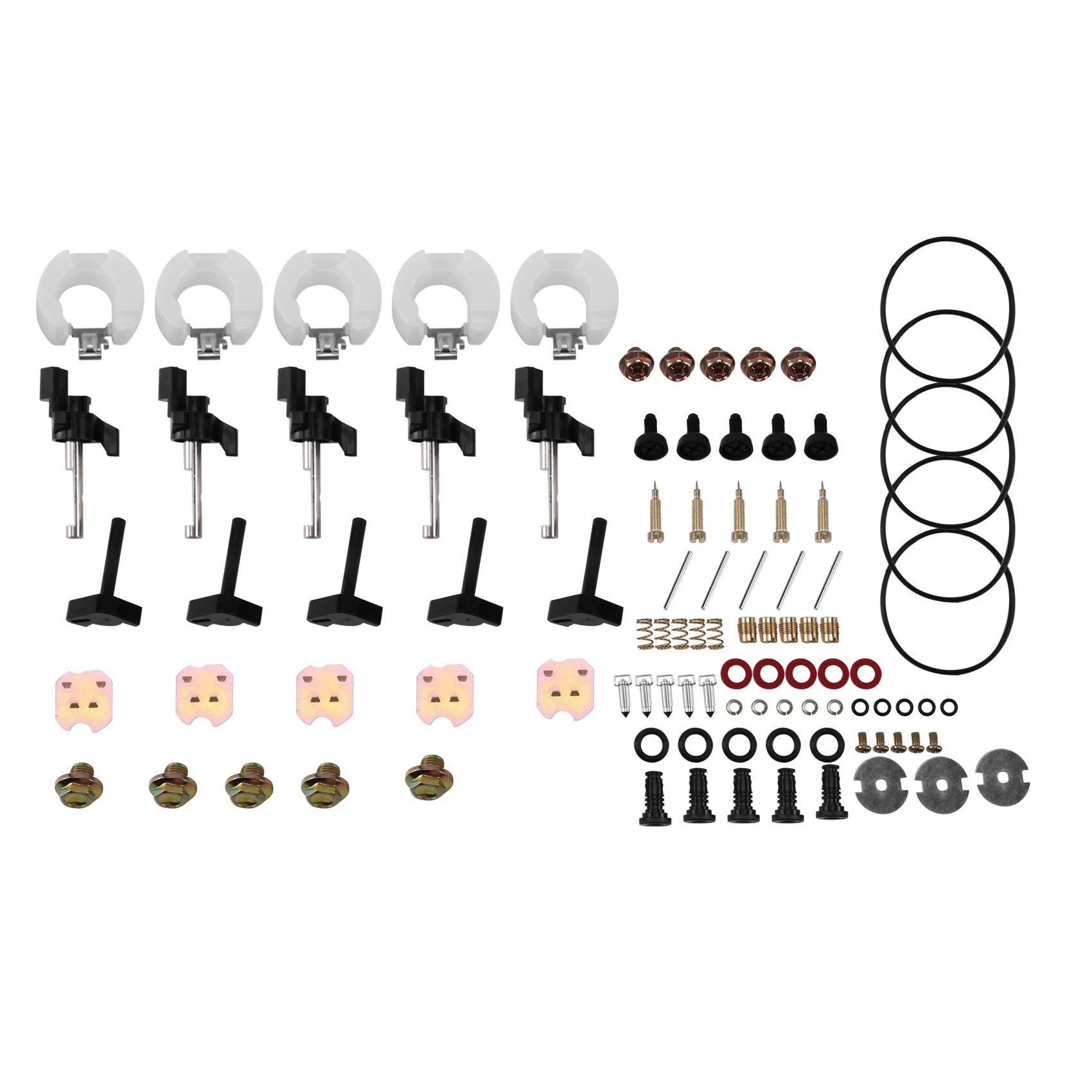 5Pcs/Lot Carburetor Repair Rebuild Kit for Honda GX160 GX200 GX 160 200 5.5HP 6.5HP Engine Motor Part