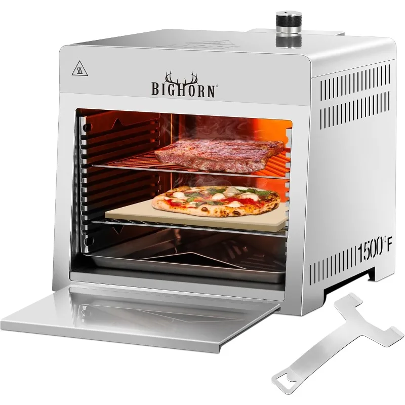 

Stainless steel steak oven function gas grill American lamb steak oven household gas grill