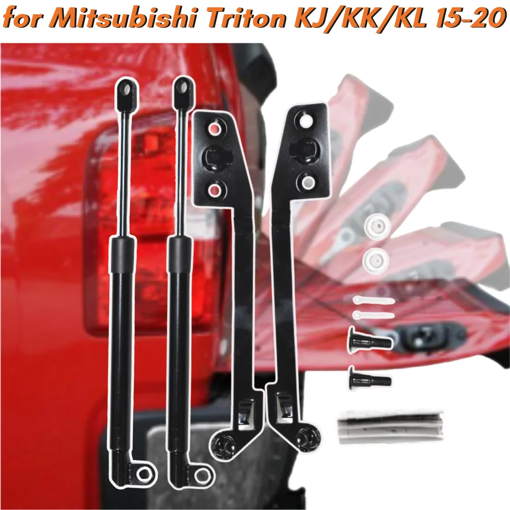 

Qty(2) Trunk Struts for Mitsubishi Triton L200 KJ/KK/KL 2015-2020 Rear Tailgate Boot Lift Supports Gas Springs Shock Absorbers