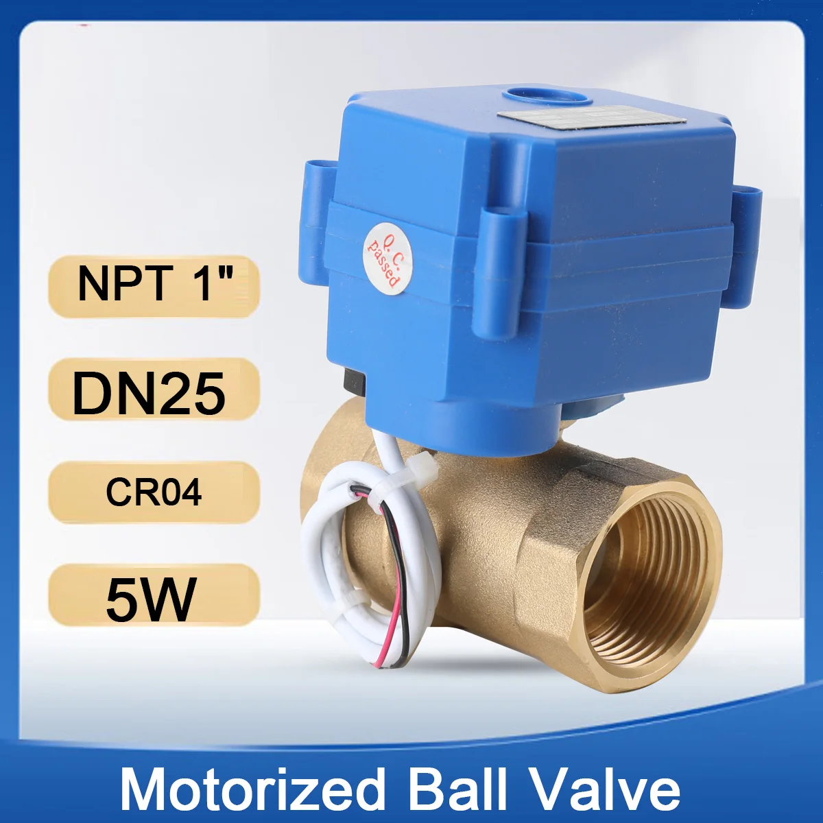 Motorized Ball Valve NPT 1