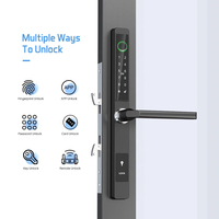 Waterproof Intelligent Outdoor Electronic Keyless Digital Password Biometric Wifi Door Smart Lock Fingerprint For Home