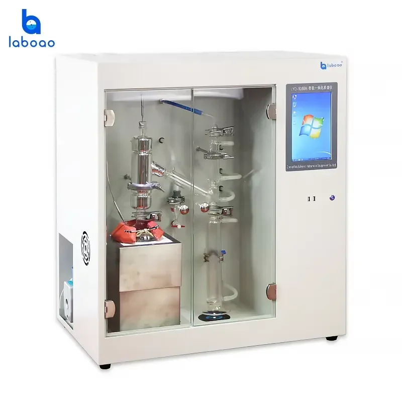 For Pilot Vacuum Distillation Unit LYD-9168A Petroleum Product Tester 1 Year Warranty High Accuracy AC220V 110V