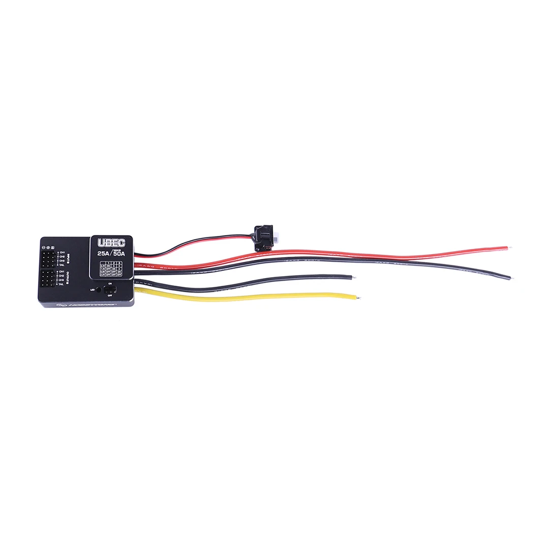 

Hobbywing 25A HV UBEC 3-18S модуль с внешним переключателем для DIY FPV мини гоночный квадрокоптер дрон сильноточный модуль UBEC