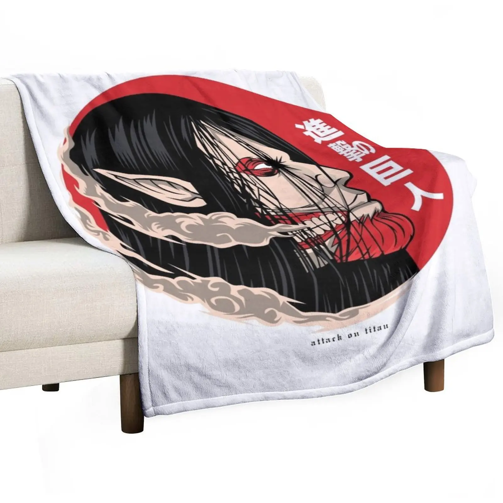 

the attacker Throw Blanket Breathable Lightweight Blanket for Adults Kids