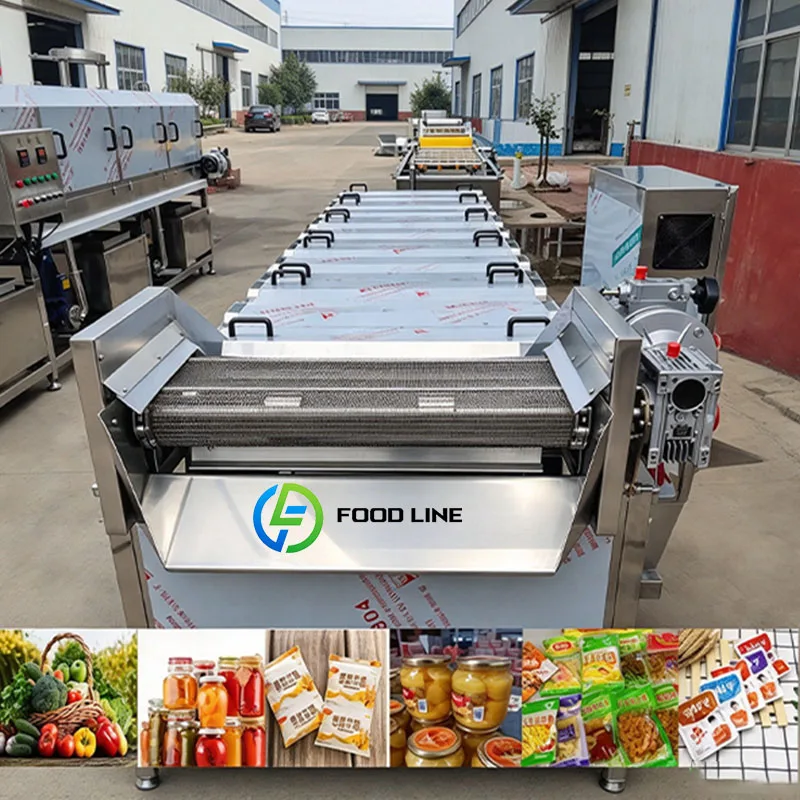 Food Pasteurizer Sterilization Machine for Bottled Salad Dressing Mayonnaise and Sandwich Sauces Customized