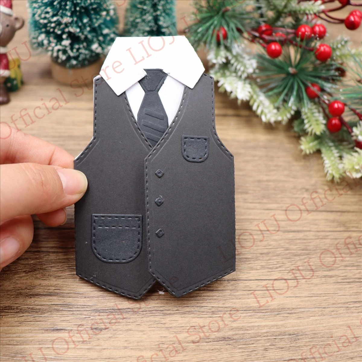 Metal Cutting Dies Wedding Men's Suitsknife Mold Cut Die Mold Plant Decoration Scrapbook Paper Craft Knife Mould Blade Punch