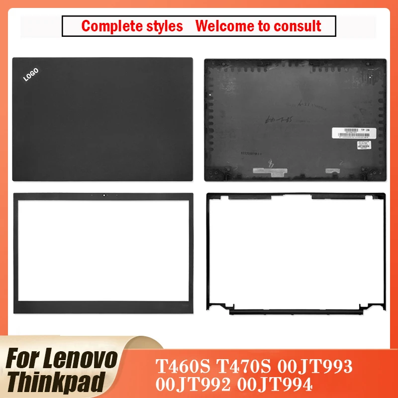 

Original New For Lenovo Thinkpad T460S T470S 00JT993 00JT992 00JT994 SM10K80788 AP0YU000300 No Touch LCD Back Cover/Front Bezel