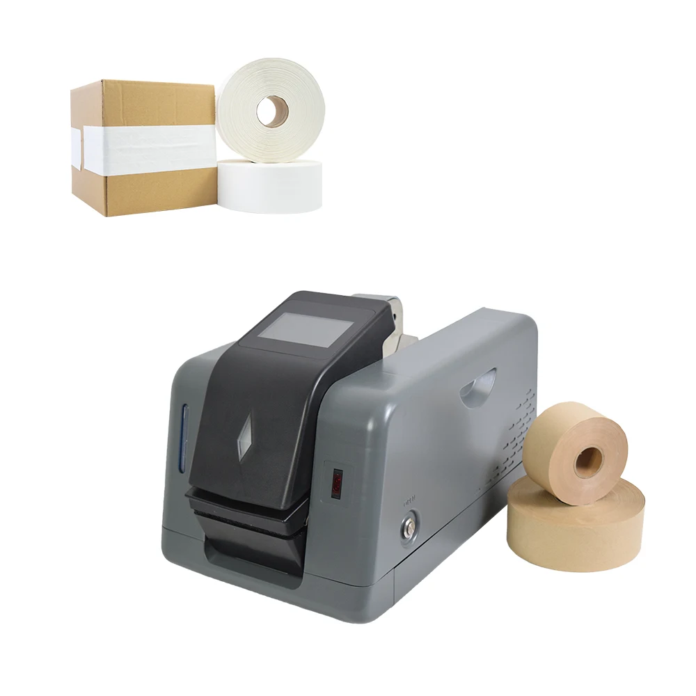 

Gesture Sensing Speed up to 60M/Min Wet Kraft Paper Gummed Water Activated Automatic Packaging Electric Gummed Tape Dispenser