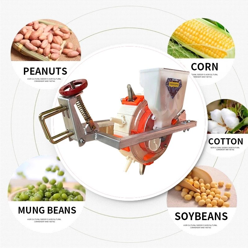 آلة بذارة معلقة جديدة متعددة الوظائف، الذرة، فول الصويا، الذرة والذرة والفول السوداني، فعالة، سريعة وموفرة للوقت