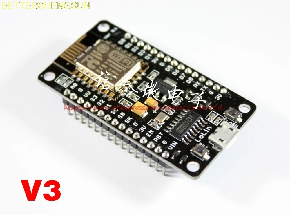 New Wireless module CH340 NodeMcu V3 Lua WIFI Internet of Things  board based ESP8266