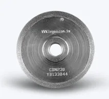 Meule diamantée CBN ou SDC pour affûters