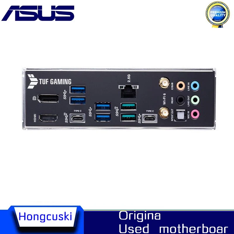 Used Z690A For Asus TUF GAMING Z690-PLUS WIFI D4 Original Desktop For Intel Z690 Motherboard LGA 1700 Support 12900KF 12700K