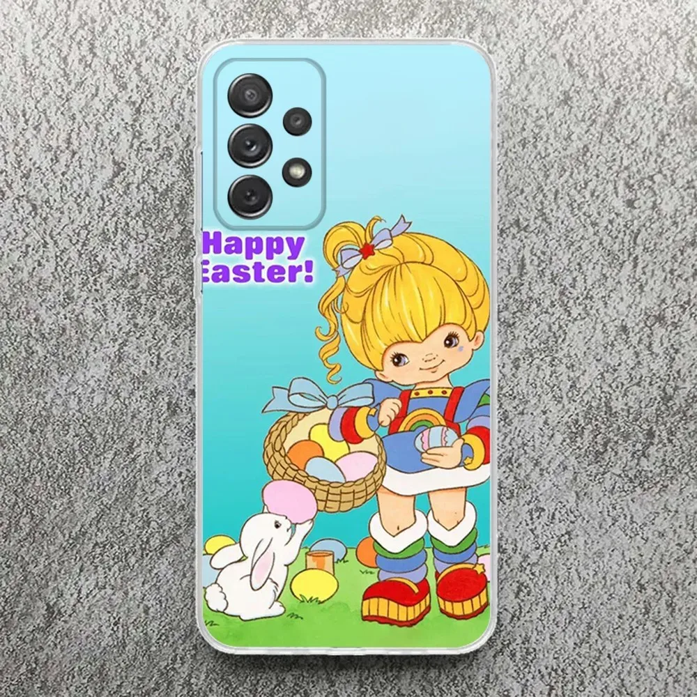 Cartoon R-Rainbow Brite Phone Case For Samsung,Galaxy,S20,S21,S22,S23,Fe,Lite,Plus,Ultra Note Shell