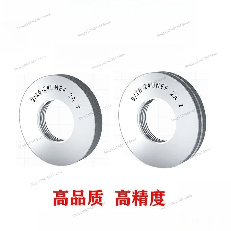 For Standard Thread Ring Gauge 7/8 15/16 1 1 * 1/16-8 UNEF UNC UNF  Pass Gauge