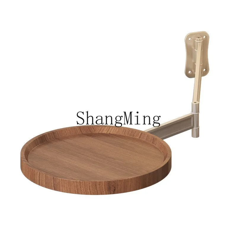 PYH bedside table foldable bedroom small suspended bedside shelf multi-functional creative small table simple