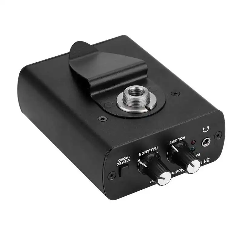 ANLEON S1 Ear Monitor Headphone Amplifier In-ear Monitoring System for Stage Recording Studio 100-240V