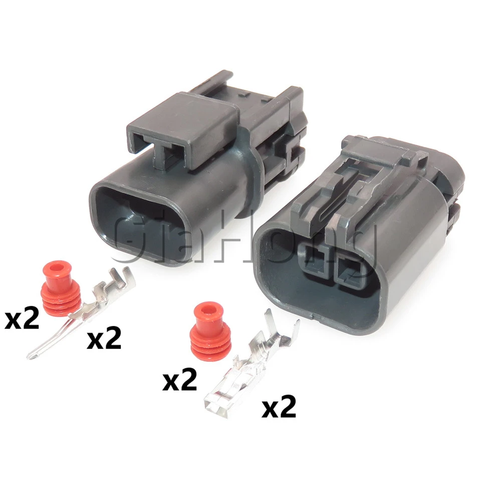 1 Set 2 Way Parts 7223-1824-40 7122-1824-40 AC Assembly Car Gasoline Pump Sealed Cable Connector Auto Modification Socket