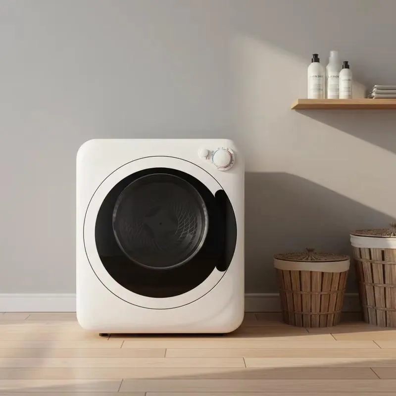 for 2026 Smart Household PTC Small Tumble Dryer Grey Simple Style Dormitory Disinfection Automatic Battery Plastic 4kg