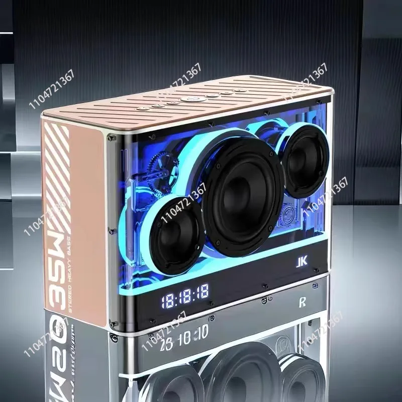 JK-06 سطح المكتب سمّاعات بلوتوث مبردة خفيفة صوت بلوتوث جودة صوت جهير ثقيل