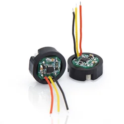 Square Ceramic Pressure Sensor Module 0-10bar 18mm Diameter  0.5-4.5V  6.35mm Height suitable for pressure in aggressive media