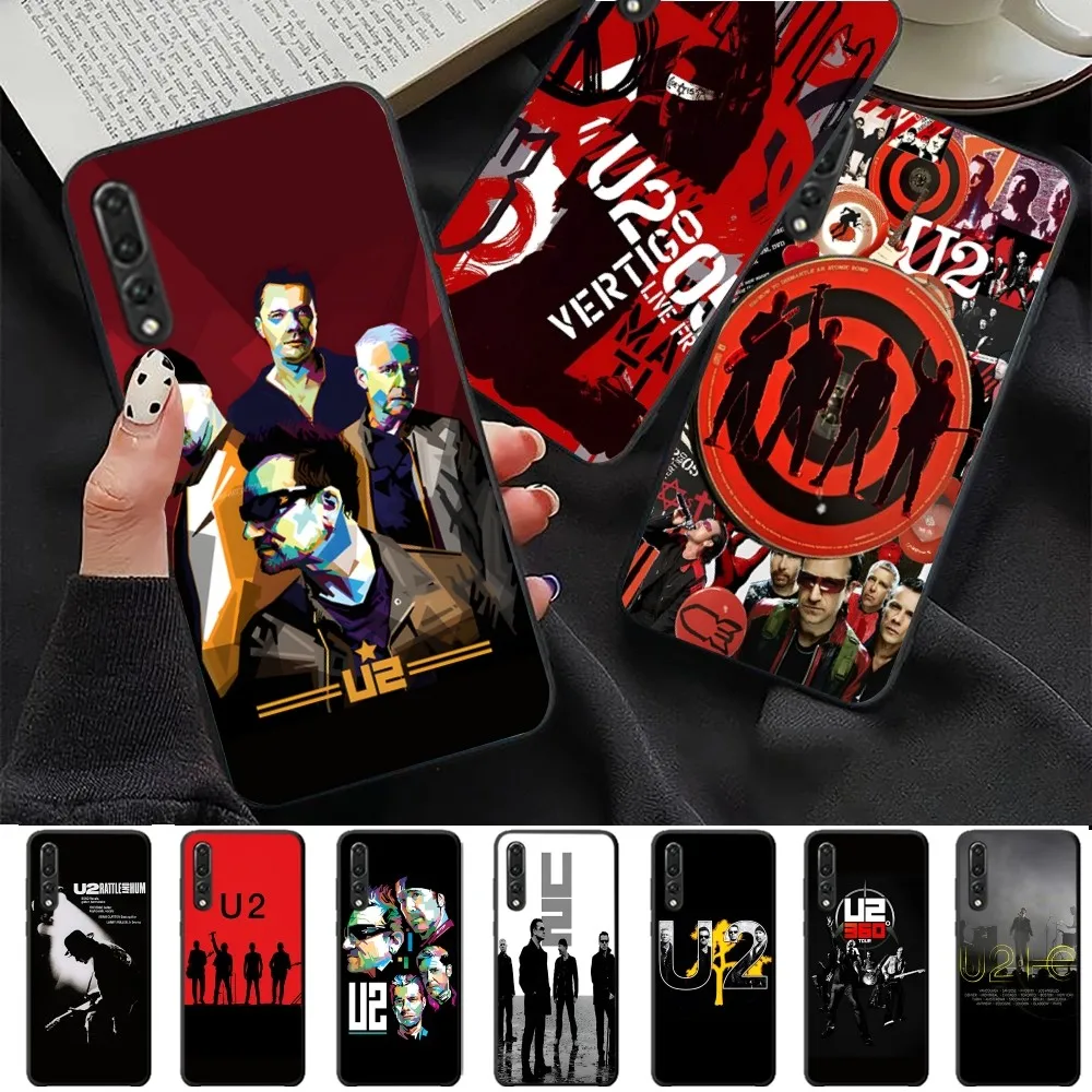 U-U2 Pop Band Phone Case For Huawei P 8 9 10 20 30 40 50 Pro Lite Psmart Honor 10 Lite 70 Mate 20lite