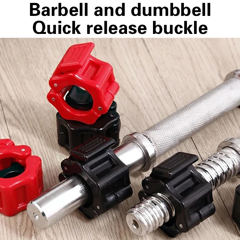 25mm Spinlock Collars Barbell Collar Lock Clips Weight lifting Bar Gym Dumbell Clamp Spring Clips Weight Lifting Lock