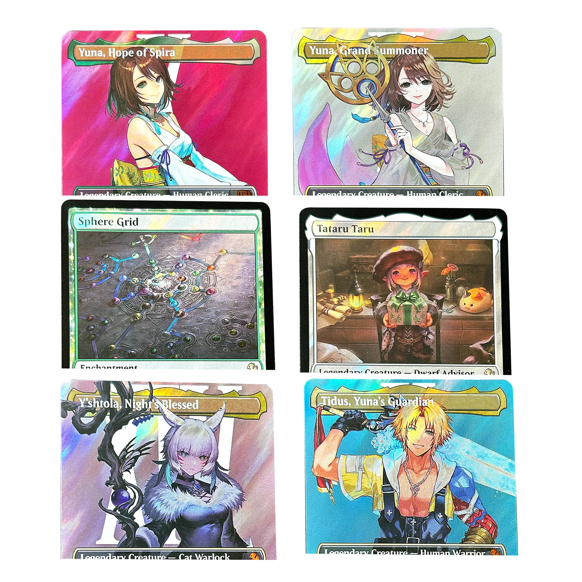 Surge FOIL Cloud, Ex Yuna, Hope FIN Sphere Grid Sphere Grid FIC Sol Rin Cartas de Juego de Mesa Coleccionables de Calidad EN/JP