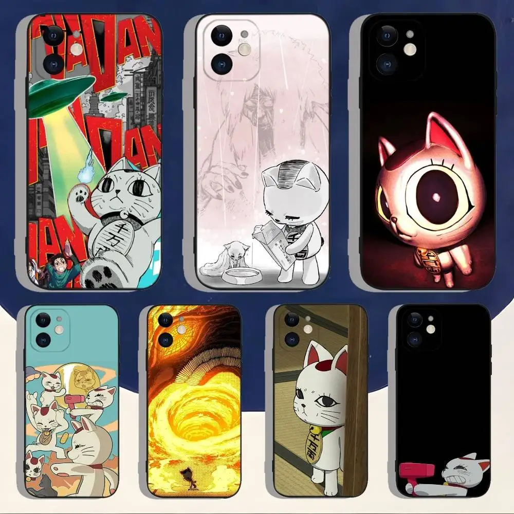 

D-DandadanS Turbo Granny Phone Case For iPhone 17,16,15,14,13,12,11,Pro,Max,Plus,Air,X,XS,XR,SE,8,7,Mini,Soft Silicone Black