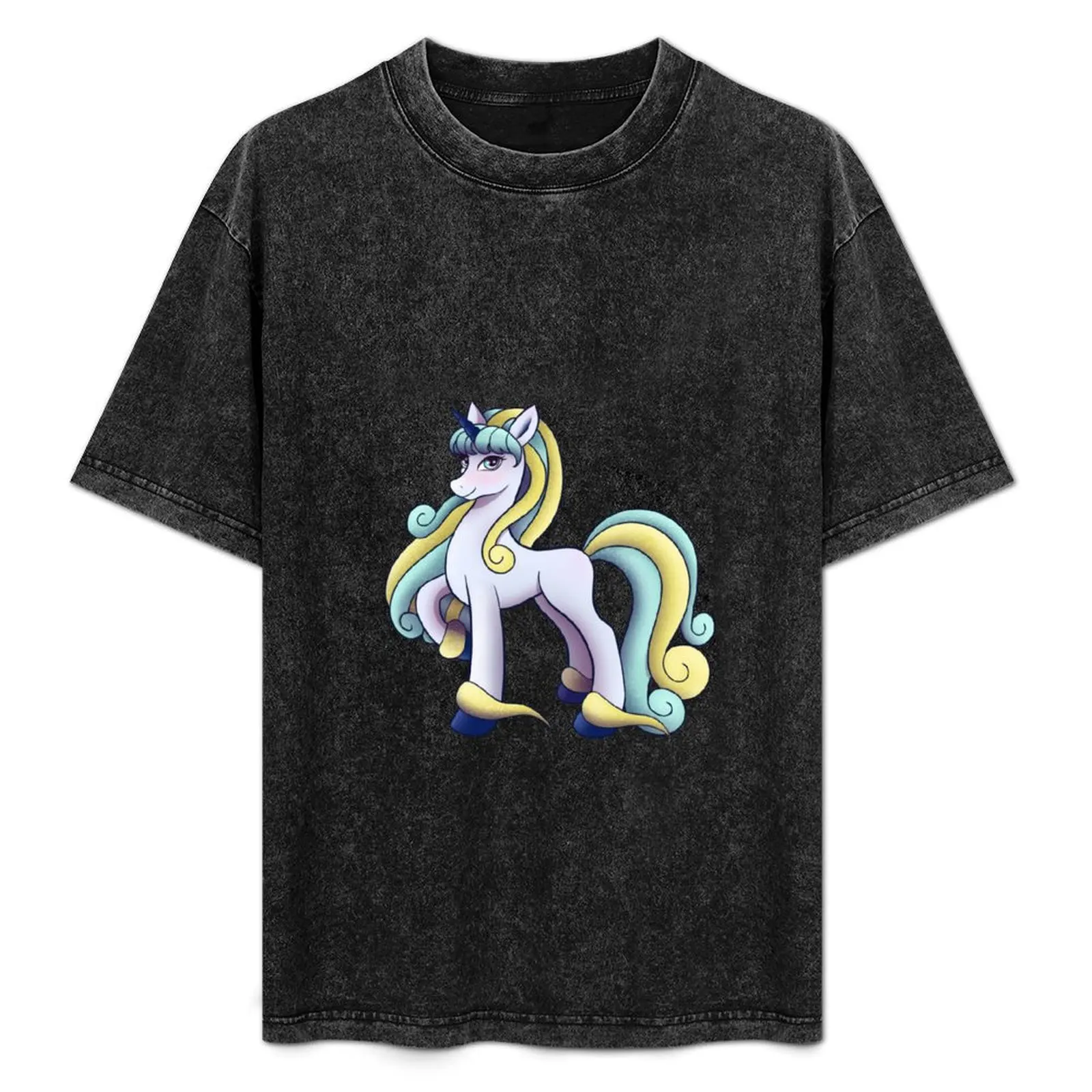 

Shiny Galarian Rapidash T-Shirt cute tops plus sizes man clothes luxury designer mens big and tall t shirts