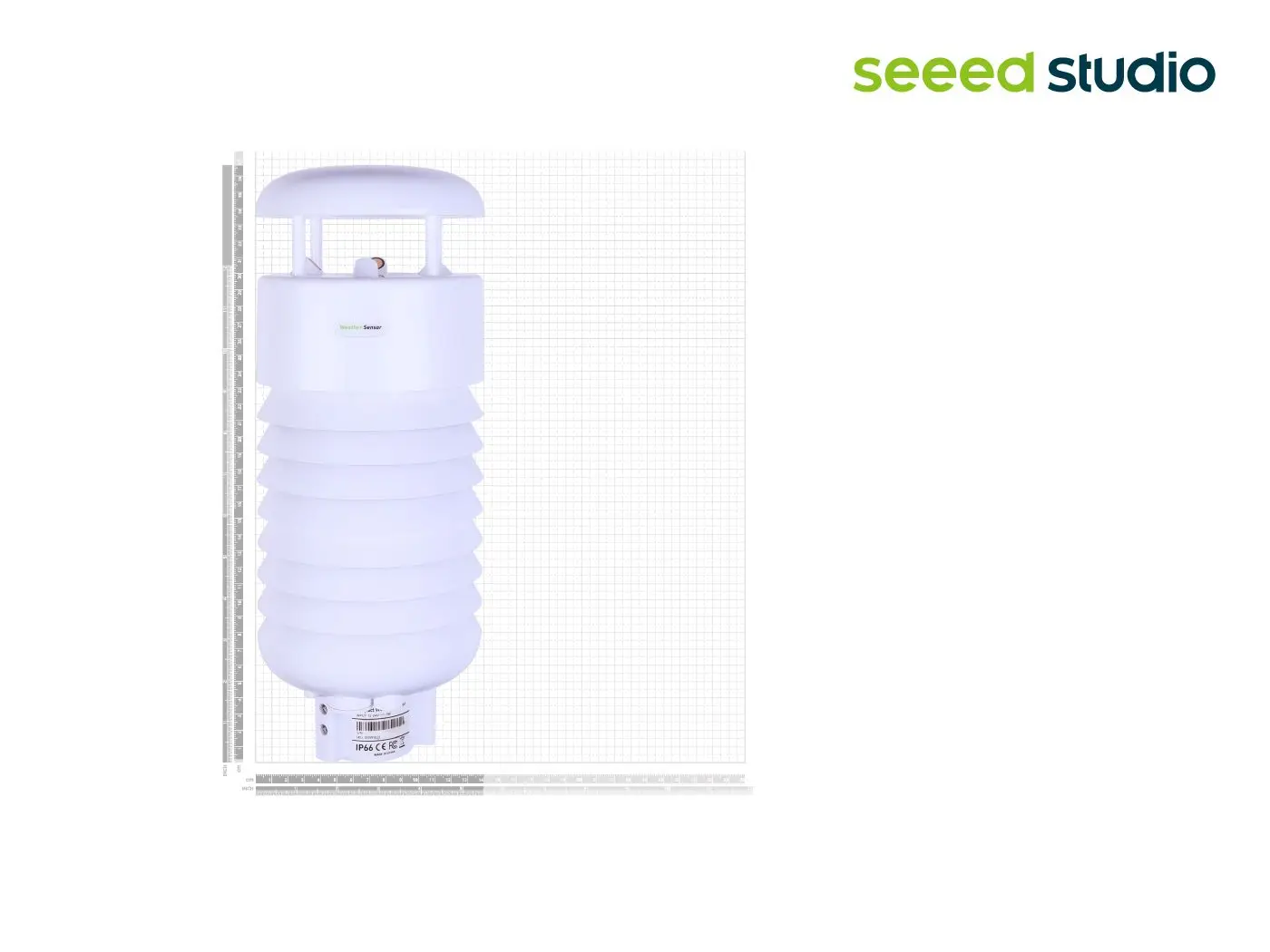 SenseCAP S800 เซ็นเซอร์ตรวจจับสภาพอากาศขนาดกะทัดรัด 8-in-1