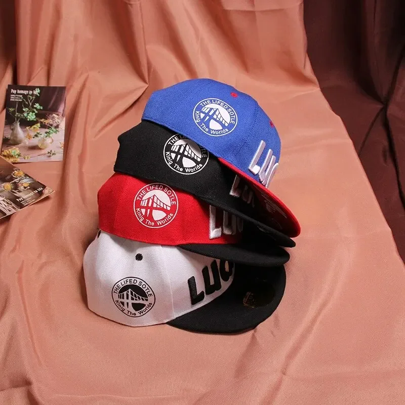 

Шапки в стиле хип-хоп для девочек и мальчиков, весенне-летние детские солнцезащитные шляпы, кепки Snapback, регулируемые детские бейсболки с вышивкой букв