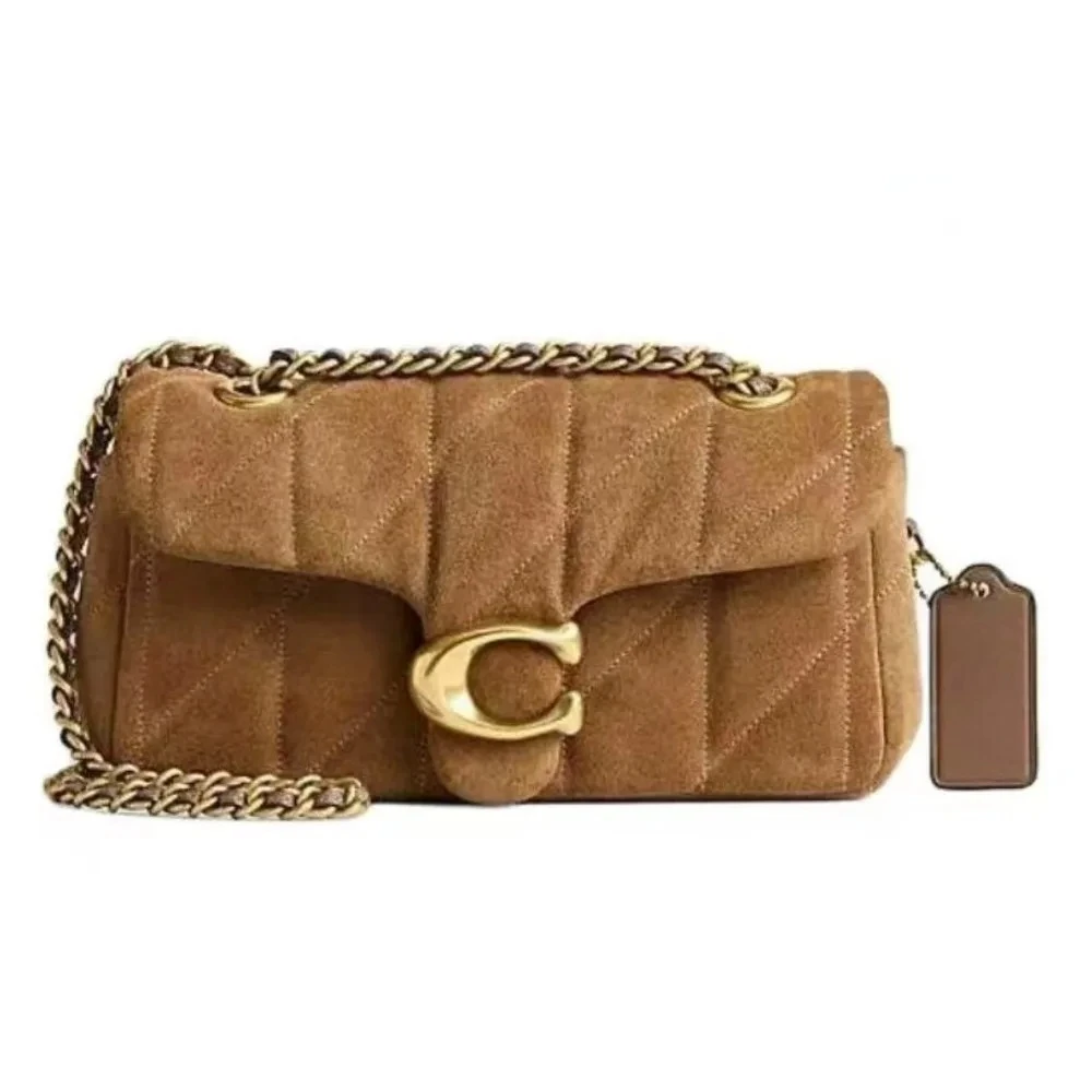 2026kou jia High-quality diamond pattern chain bag, single shoulder messenger bag, small square bag Spring and summer bag