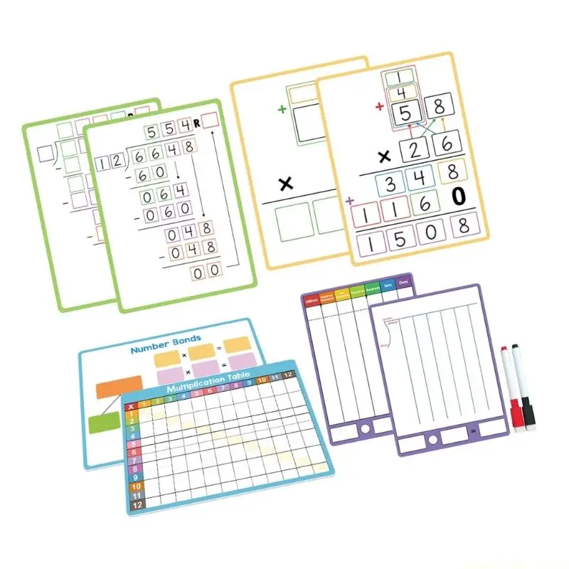 Reusing Writing Board Whiteboard Paper Board For Language Learning & Classroom Teaching Safe Friendly Paper Materials
