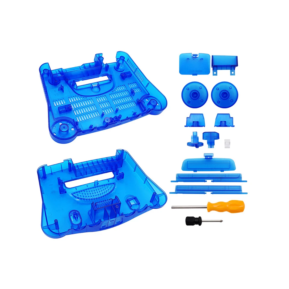 

High quality Plastic shell for N64 game console repair replacement