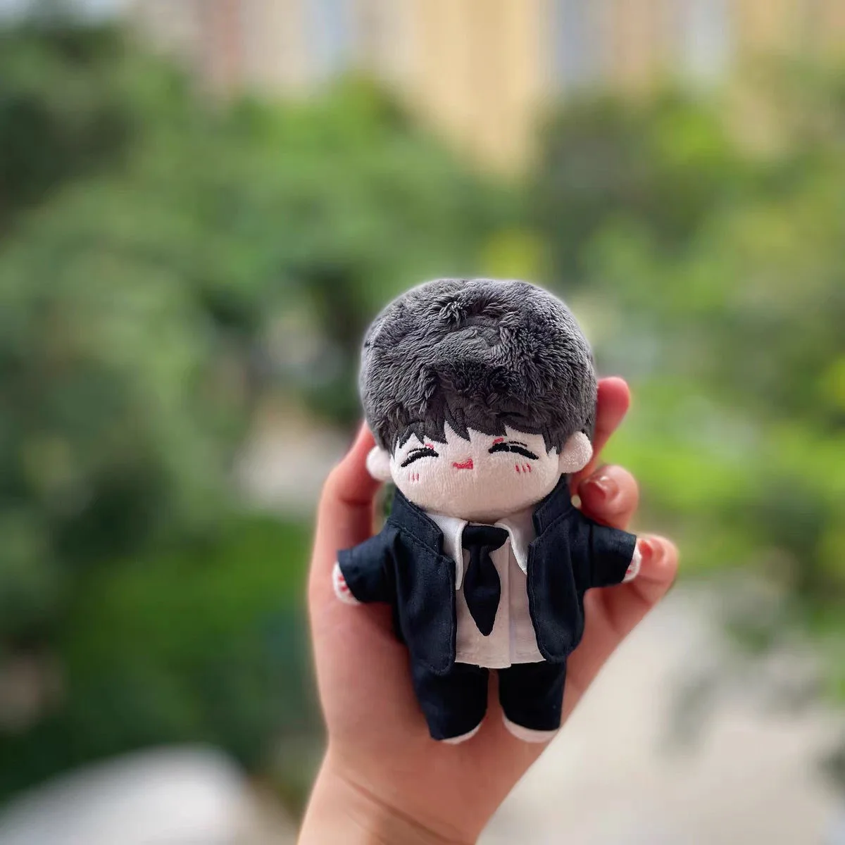 10cm Cotton Doll Shirt  Tie Pant Suit School Uniform Series Doll's Accessories High Quality Clothing DIY Kid Gift No Attribute
