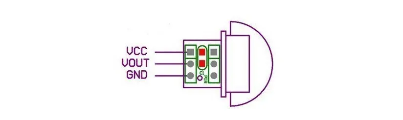 HC-SR501 HC-SR505 AM312 Einstellen IR Pyroelektrische Infrarot Mini PIR module Motion Sensor Detektor Modul Halterung für arduino – Detail 12