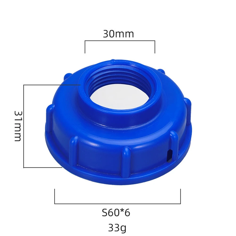 Hose Adapter Tank Adapter Garden Indoor Office Outdoor Connector Replacements 1 Pc 60mm Coarse Tooth Bucket Parts