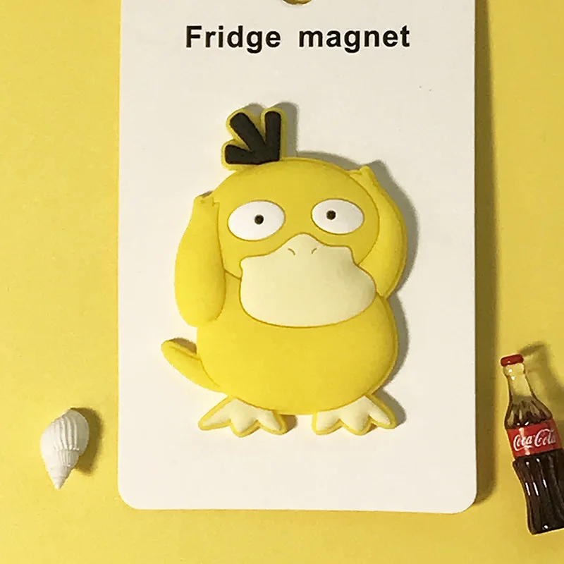 Cartoon Pokemon Pikachu Fridge Magnets Kawaii Snorlax Eevee Refrigerator Memo Magnet Fridge Stickers Decorations Kids Gifts Toys