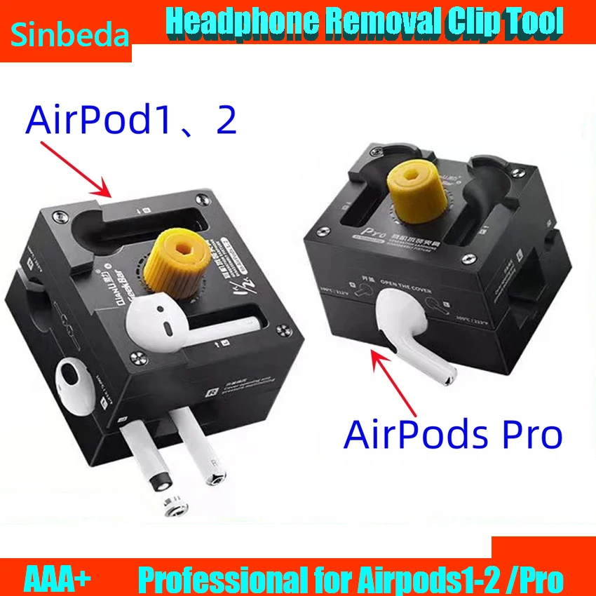 Earphone Disassembly Jig for Airpods1/2/Pro Non-Marking RepairPressure-Holding Clamping FixedHeadphone Removal Clip Earpods Repa