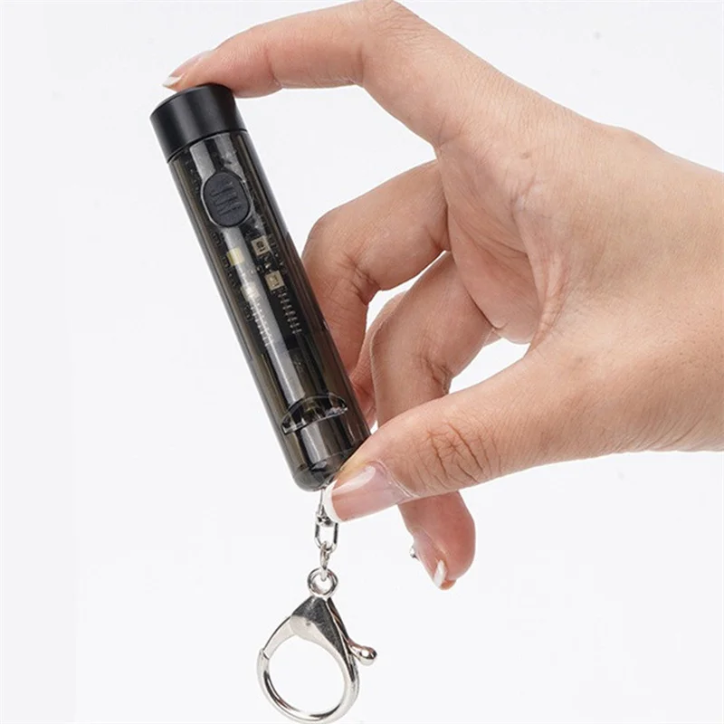 Lampe de poche d'urgence portable avec chargement USB, iode durable, multifonctionnel, facile à utiliser, conception portable