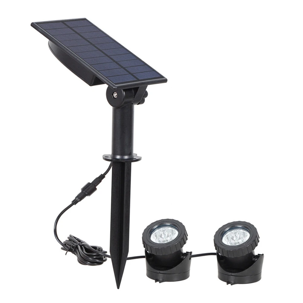 【HOT-SELLING!】Solar Spotlights Landscape Color Lights Low Voltage Outdoor Solar Spotlight IP65 Waterproof Landscape Downlight