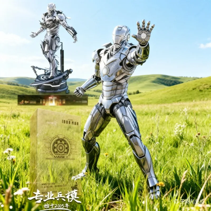 Специальное предложение: В наличии! HOTTOYS HT 1/6 Коллекционная фигурка Железного человека Марк 2 MK2 2.0 MMS733D59 из литого сплава, игрушка-подарок для коллекционирования